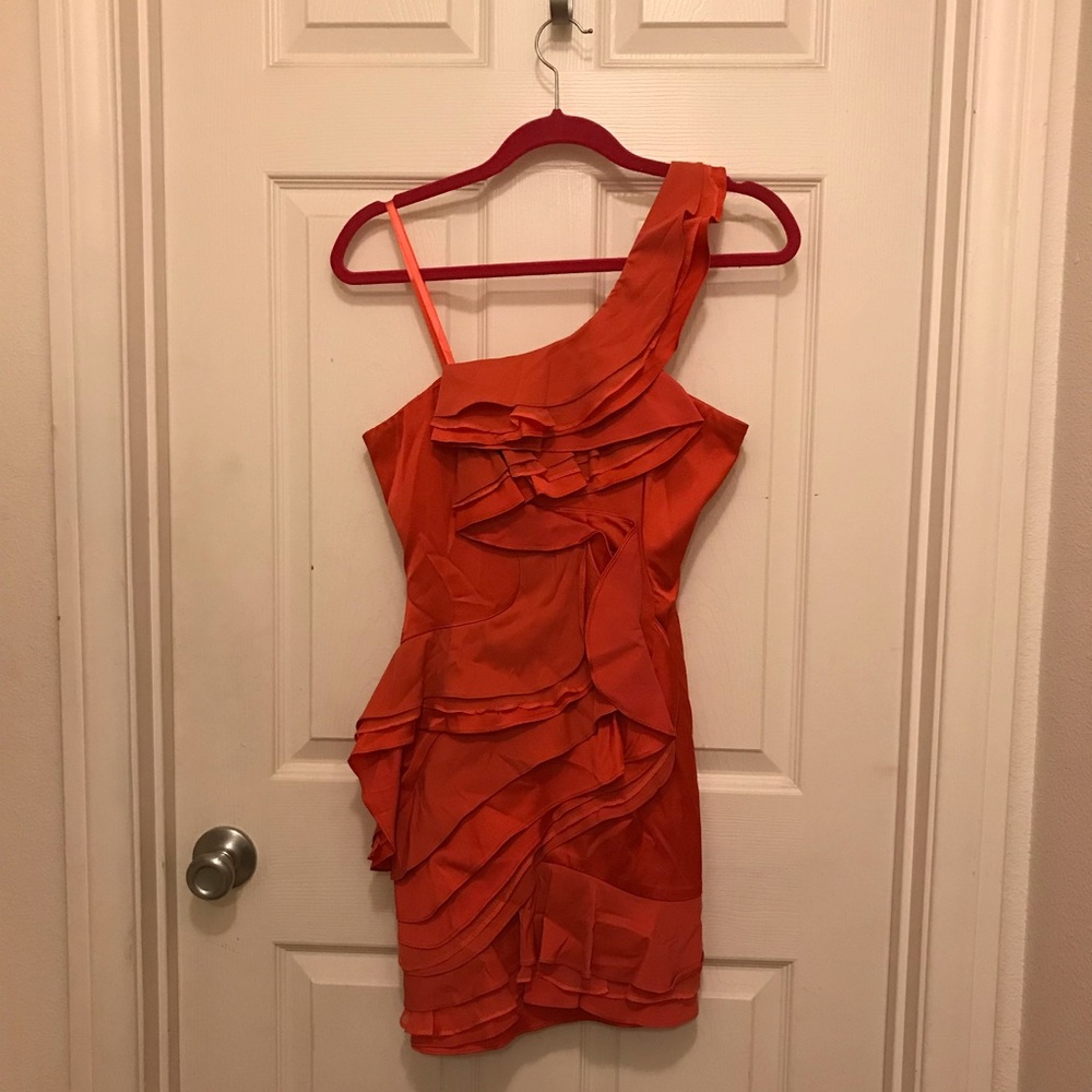 BCBG Orange Dress